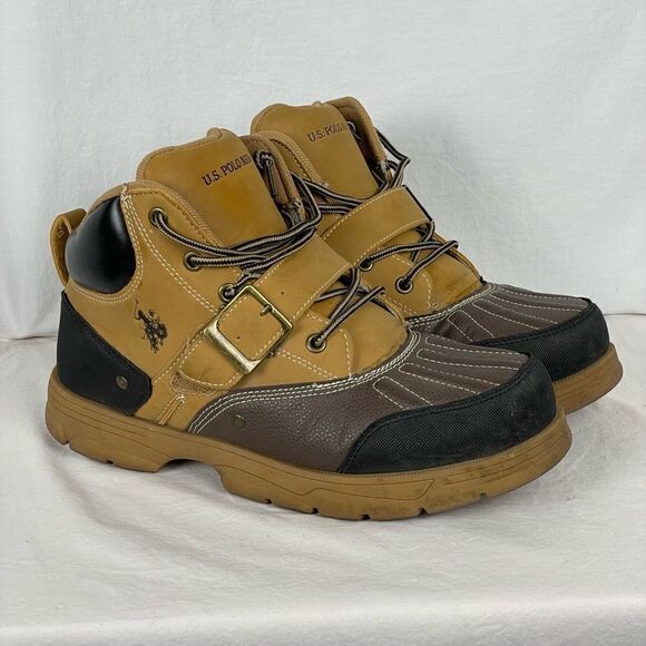 Polo Association Kedge Buckle Duck Toe Boots - Men’s 8 1/2 - Picture 2 of 10
